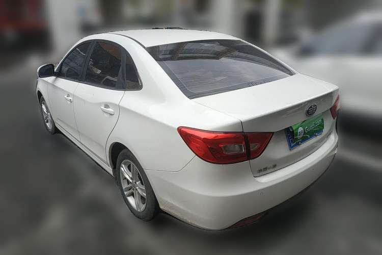 Used Bestune B30 2017 1.6L Automatic Luxury Model Rear Left 45 Deg