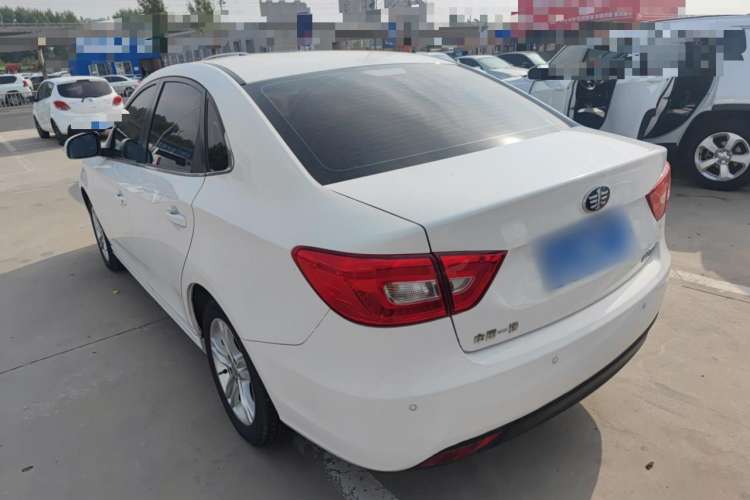 Used Bestune B30 2017 1.6L manual Comfort trim level Rear Left 45 Deg