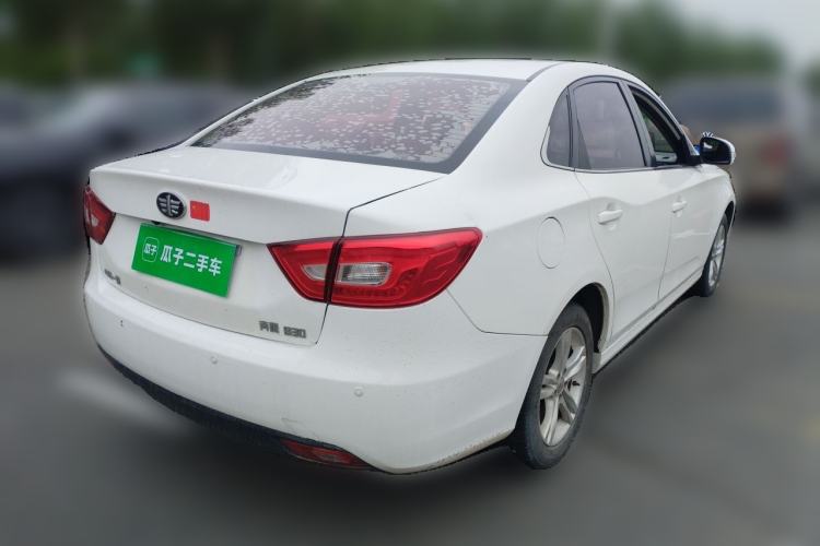 Used Bestune B30 2017 1.6L Automatic Luxury Model Rear Right 45 Deg