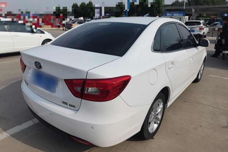 Used Bestune B30 2017 1.6L manual Comfort trim level Rear Right 45 Deg