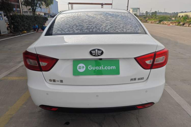 Used Bestune B30 2017 1.6L Automatic Prestige Edition Rear