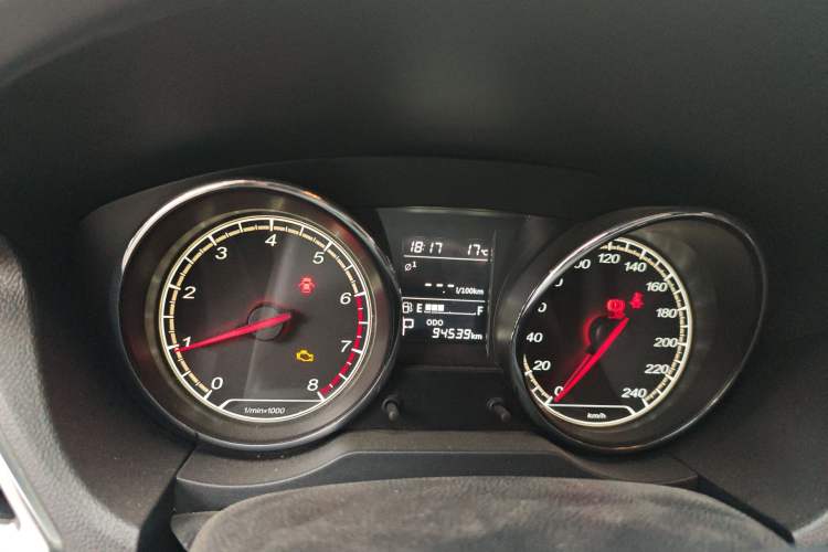 Used Bestune B30 2019 1.6L Automatic Comfort Model Instrument Cluster