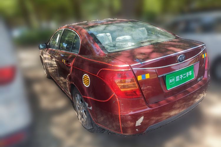 Used Bestune B50 2011 1.6L automatic with sunroof Rear Left 45 Deg