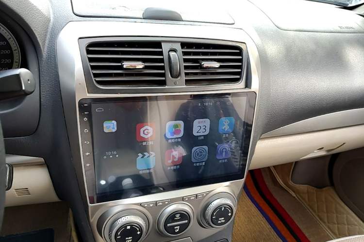 Used Bestune B50 2011 1.6L manual luxury version Audio And AC Panel