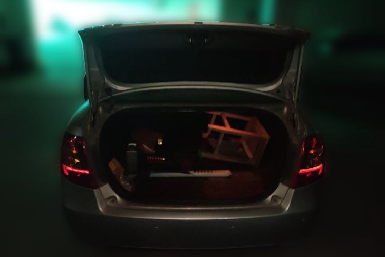 Used Bestune B50 2011 1.6L manual sunroof version Trunk