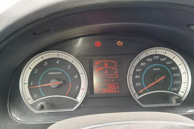Used Bestune B50 2012 1.6L Manual Limited Edition Instrument Cluster