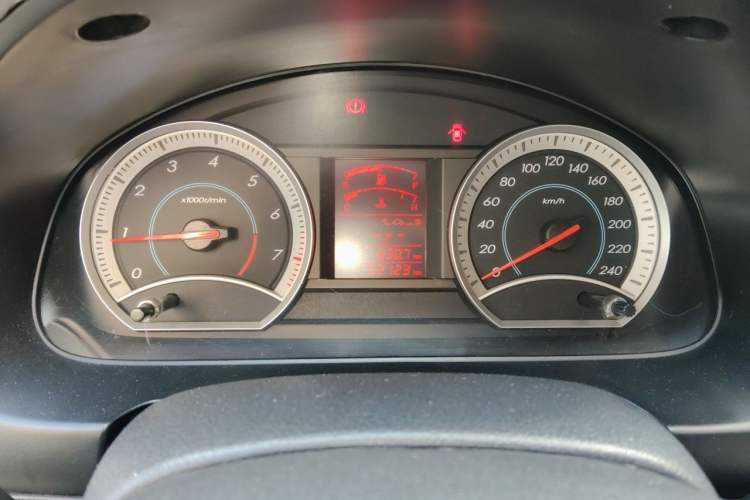 Used Bestune B50 2012 1.6L Manual Limited Edition Odometer Close Up