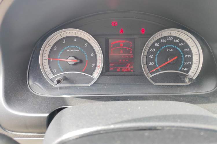 Used Bestune B50 2012 1.6L Manual Limited Edition Odometer Close Up