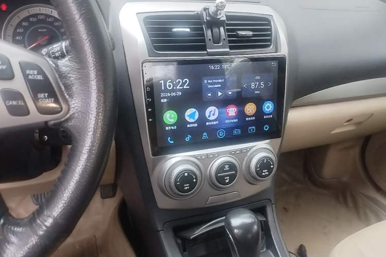 Used Bestune B50 2012 1.6L Automatic Prestige Edition Audio And AC Panel