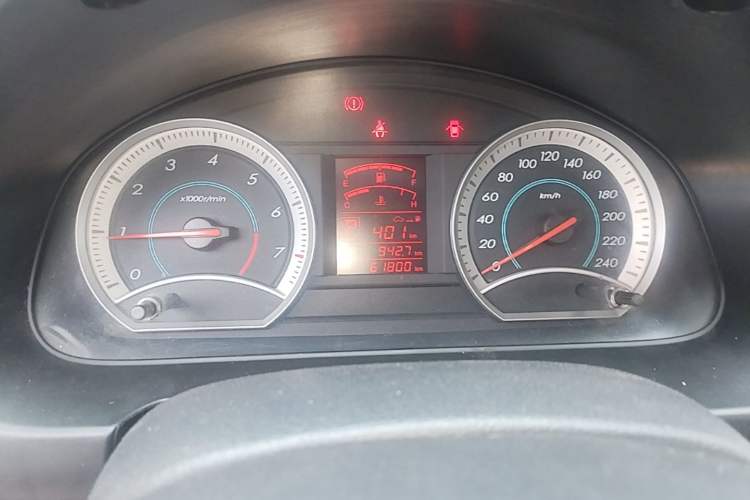 Used Bestune B50 2012 1.6L Automatic Prestige Edition Instrument Cluster