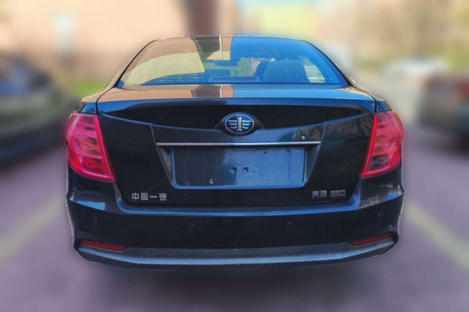 Used Bestune B50 2013 1.6L manual Comfort trim level Rear
