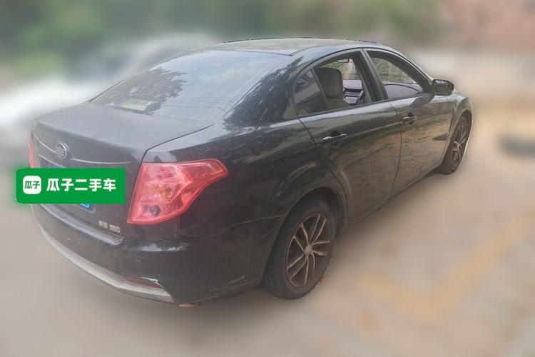Used Bestune B50 2013 1.6L manual Comfort trim level Rear Right 45 Deg