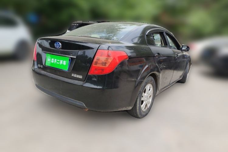 Used Bestune B50 2013 1.6L manual Comfort trim level Rear Right 45 Deg