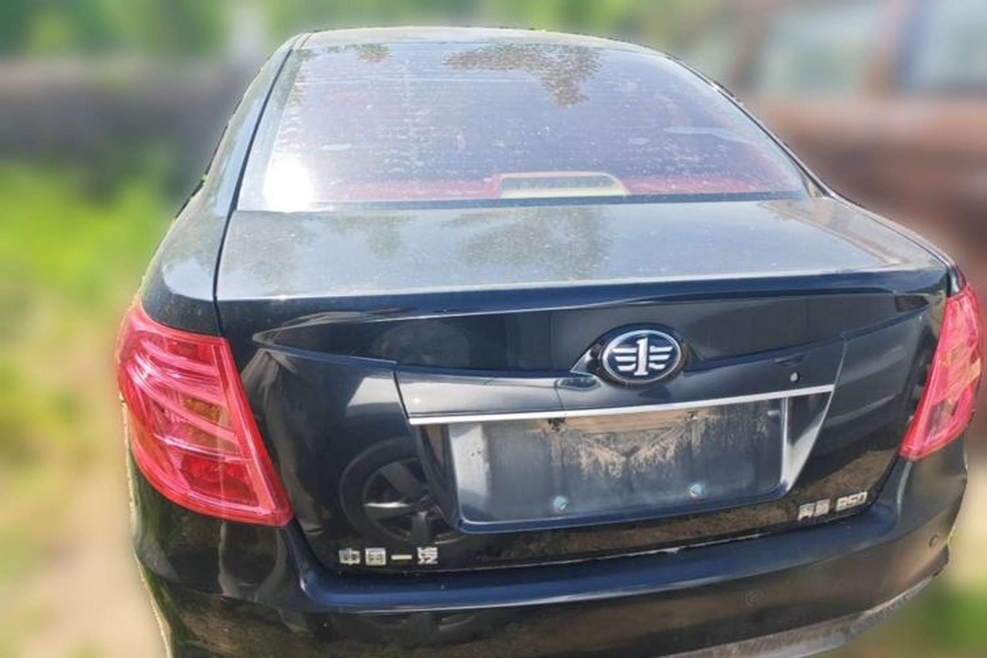 Used Bestune B50 2013 1.6L manual luxury version Rear