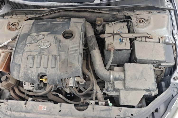 Used Bestune B50 2013 1.6L manual Comfort trim level Engine Bay Left