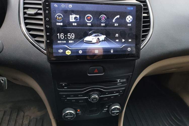 Used Bestune B50 2013 1.6L manual luxury version Audio And AC Panel