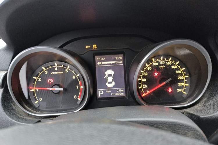 Used Bestune B50 2016 1.4T Automatic Luxury Model Instrument Cluster