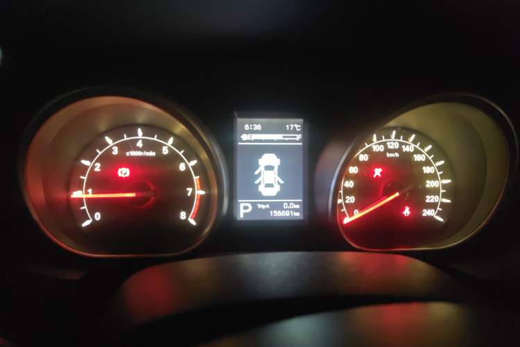 Used Bestune B50 2016 1.4T Automatic Luxury Model Instrument Cluster