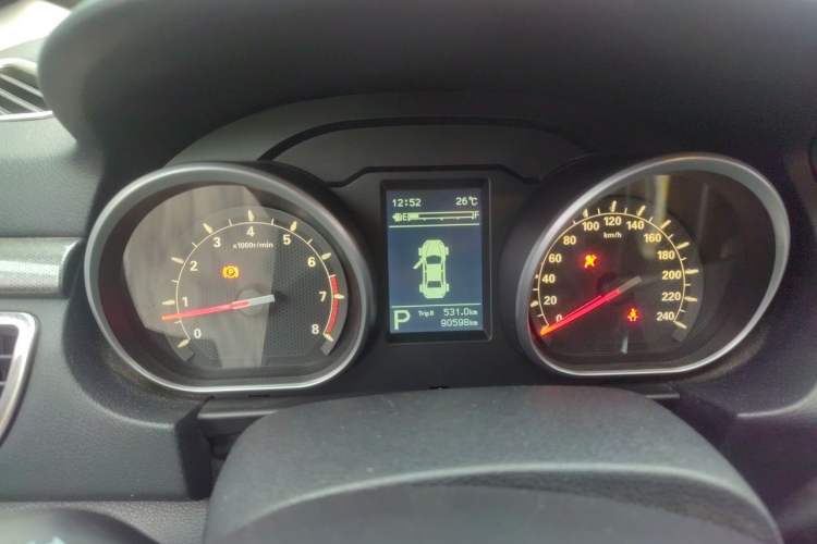Used Bestune B50 2016 1.4T Automatic Luxury Model Instrument Cluster