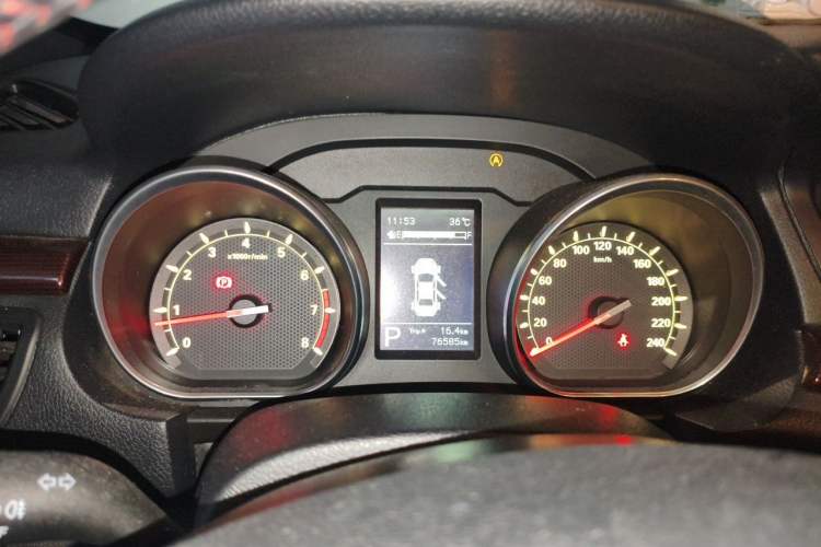 Used Bestune B50 2016 1.4T Automatic Sport Luxury Edition Instrument Cluster