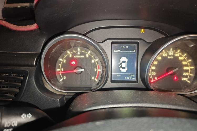 Used Bestune B50 2016 1.6L manual Comfort trim level Instrument Cluster