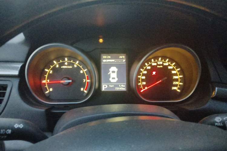 Used Bestune B50 2016 1.4T Automatic Luxury Model Instrument Cluster