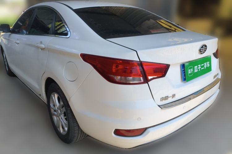 Used Bestune B50 2016 1.6L manual Comfort trim level Rear Left 45 Deg