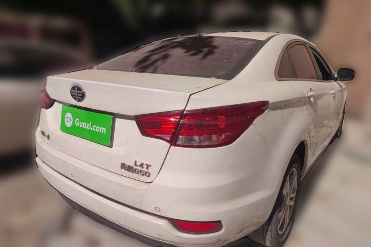 Used Bestune B50 2016 1.4T Automatic Luxury Model Rear Right 45 Deg