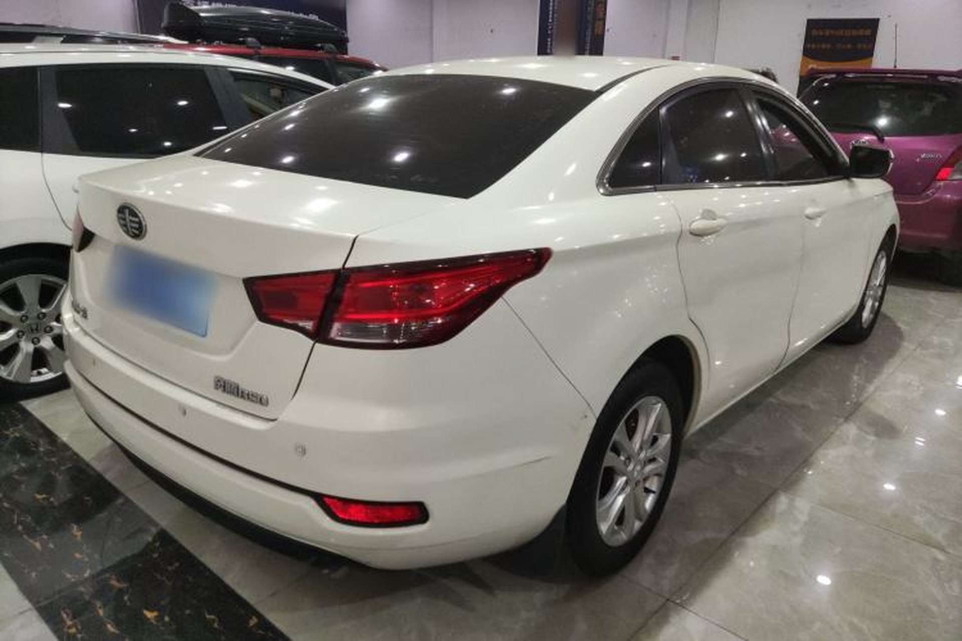 Used Bestune B50 2016 1.6L manual Comfort trim level Rear Right 45 Deg