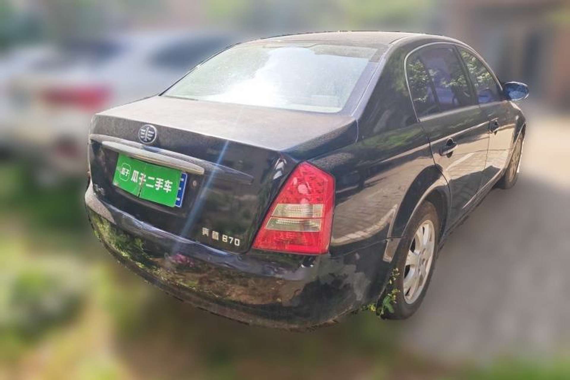 Used Bestune B70 2011 2.0L automatic luxury edition Rear Right 45 Deg