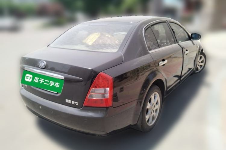 Used Bestune B70 2011 2.0L Manual Elite Edition Rear Right 45 Deg