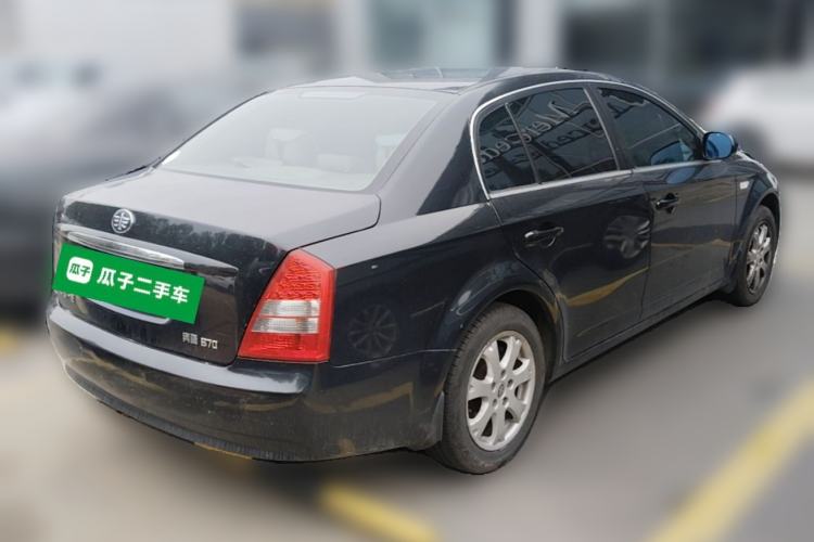 Used Bestune B70 2011 2.0L Automatic Fashion Version Rear Right 45 Deg