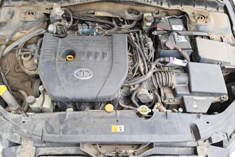 Used Bestune B70 2012 1.8L manual Comfort trim level Engine Bay
