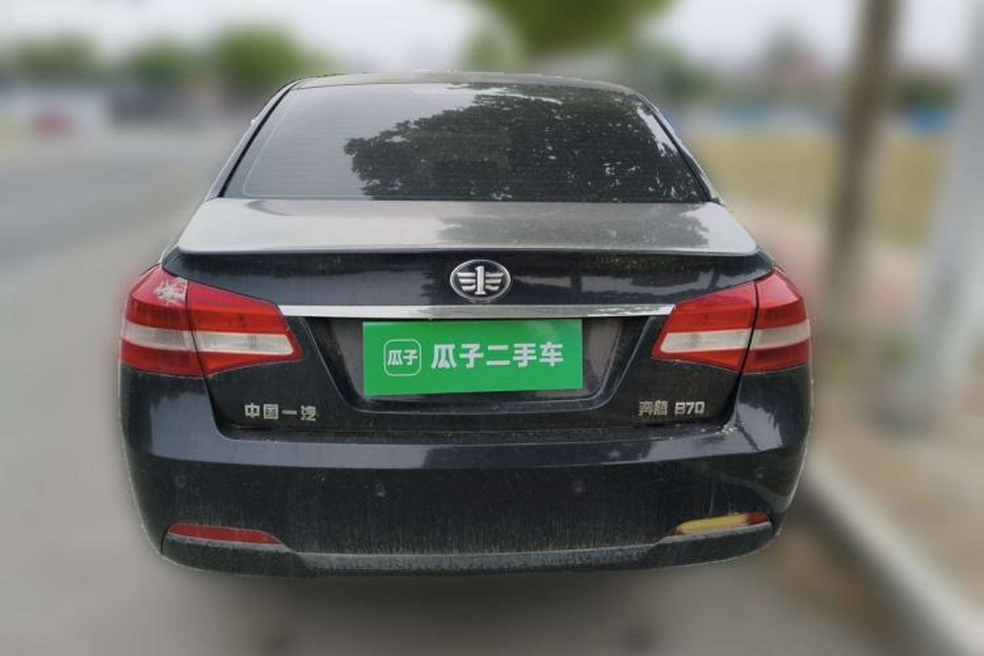 Used Bestune B70 2012 1.8L manual Comfort trim level Rear