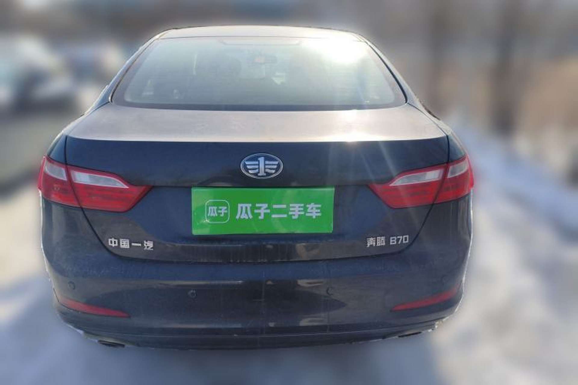 Used Bestune B70 2014 2.0L automatic luxury version Rear