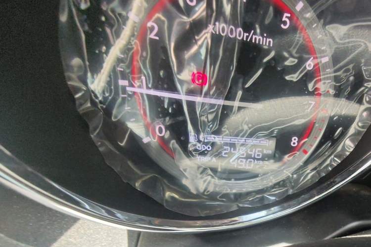 Used Bestune B70 2014 2.0L automatic comfort version Odometer Close Up