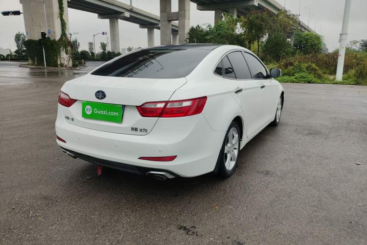 Used Bestune B70 2014 2.0L automatic comfort version Rear Right 45 Deg