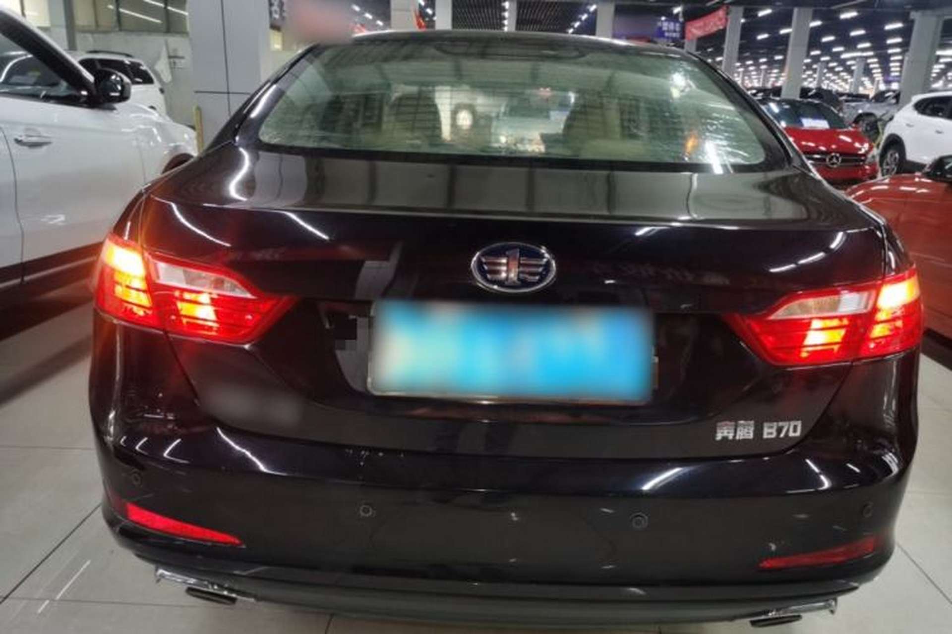 Used Bestune B70 2016 2.0L automatic Comfort trim level Rear