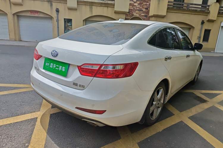 Used Bestune B70 2016 2.0L Automatic Premium Edition Rear Right 45 Deg