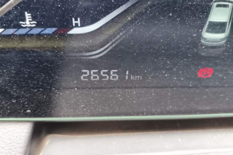 Used Bestune B70 2021 1.5T Automatic Enjoyment Model Odometer Close Up