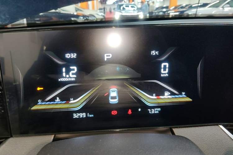 Used Bestune B70 2022 Third Generation 1.5T Automatic Enjoyment Version Instrument Cluster