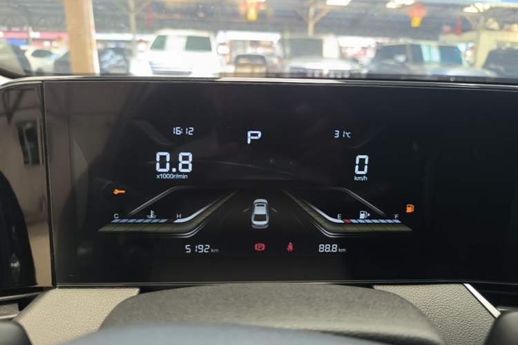 Used Bestune B70 2022 Third Generation 1.5T Automatic Enjoyment Version Instrument Cluster
