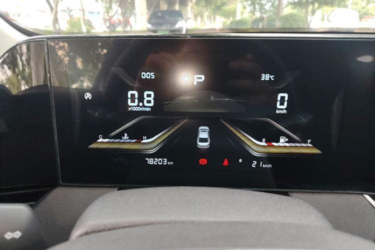Used Bestune B70 2022 Third Generation 1.5T Automatic Enjoyment Version Instrument Cluster