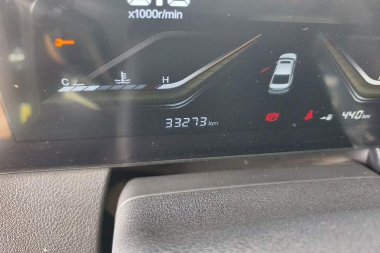 Used Bestune B70 2022 Third Generation 1.5T Automatic Enjoyment Version Odometer Close Up