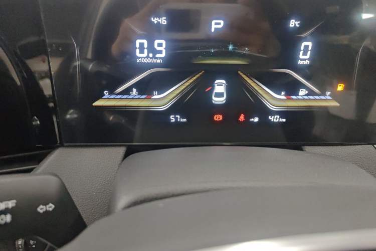 Used Bestune B70 2022 Third Generation 1.5T Automatic Enjoyment Version Odometer Close Up