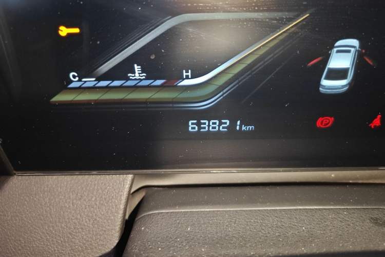Used Bestune B70 2022 Third Generation 1.5T Automatic Enjoyment Version Odometer Close Up