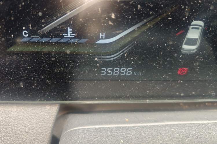 Used Bestune B70 2022 Third Generation 1.5T Automatic Enjoyment Version Odometer Close Up