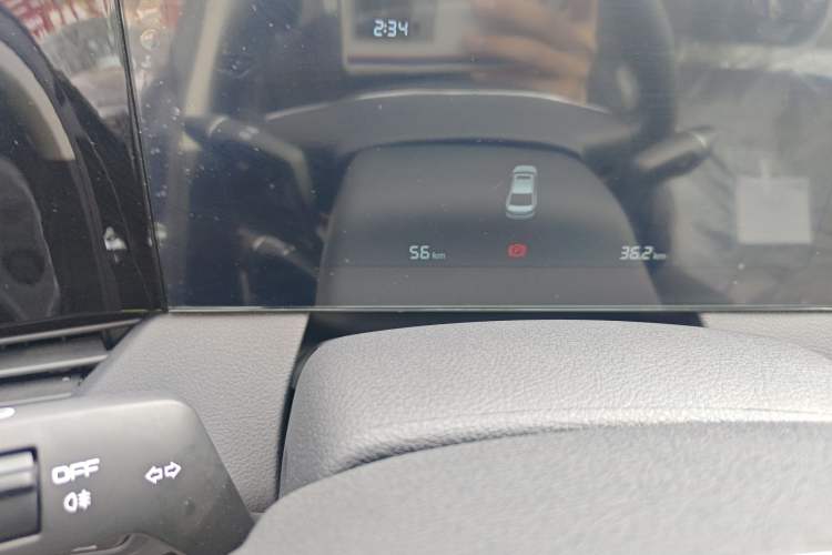 Used Bestune B70 2022 Third Generation 1.5T Automatic Enjoyment Version Odometer Close Up