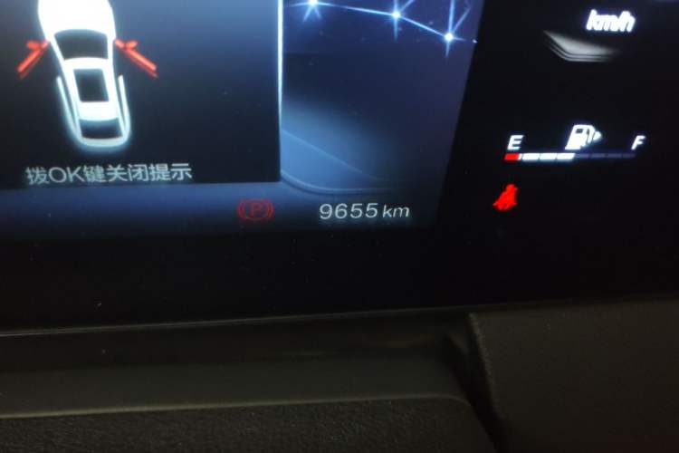 Used Bestune B70 2022 Third Generation 1.5T Automatic Premium Edition Odometer Close Up