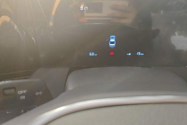 Used Bestune B70 2022 Third Generation 1.5T Automatic Enjoyment Version Odometer Close Up